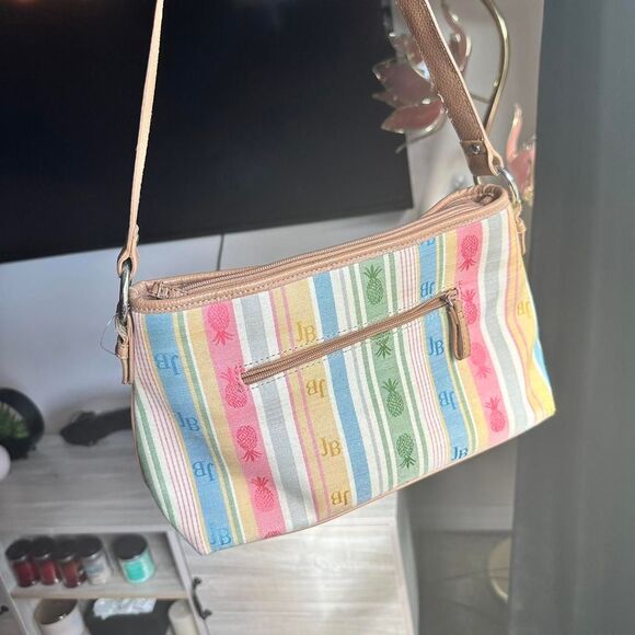 Jamaica Bay Striped Multicolor Purse - Picture 4 of 5